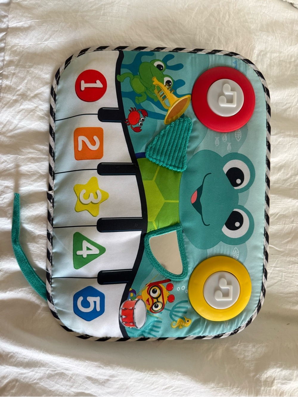 Little Einstein Teal Frog Musical Learning Pad for Kids - Interactive Piano Toy